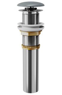 Донный клапан для раковины DQ DC9006 графит